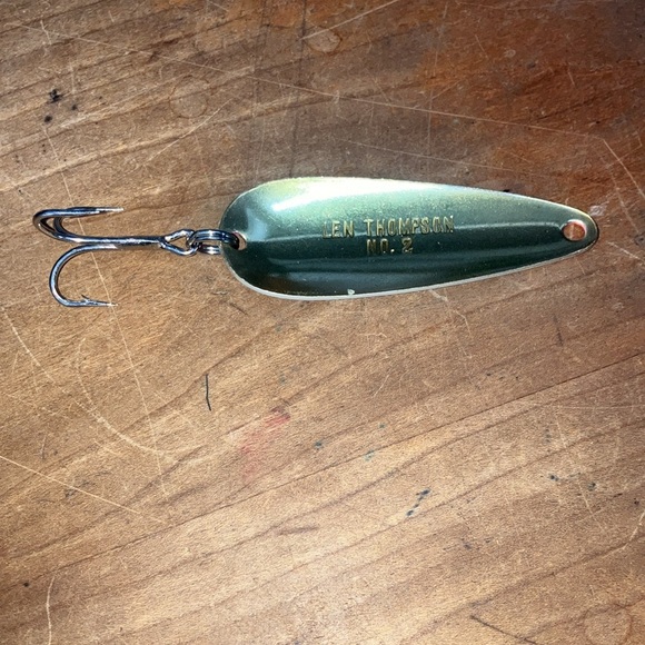 Len Thompson No 2 Fishing lure /  Hooks - Picture 3 of 5